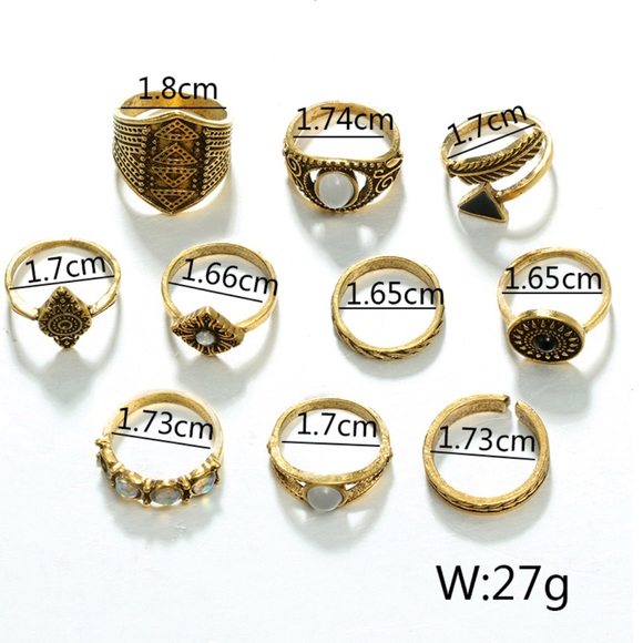 Boho Midi Rings - Picture 5 of 5